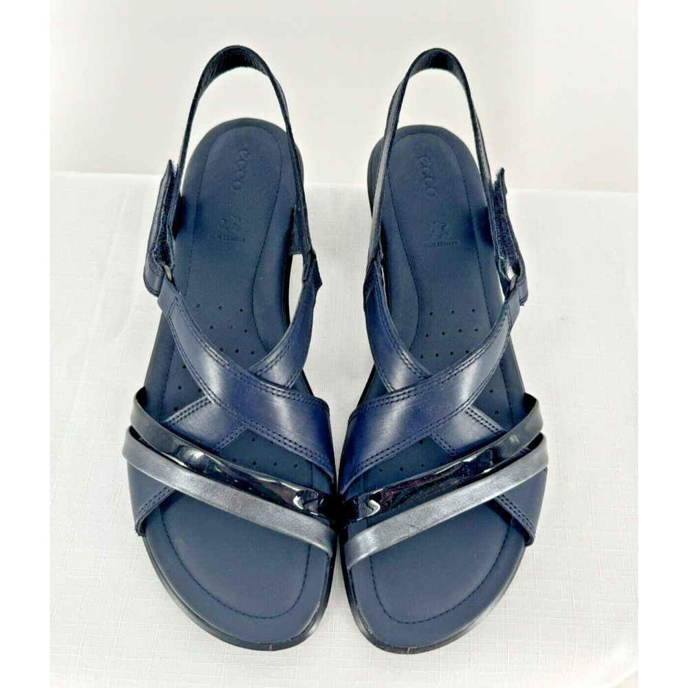 ECCO‎ Women's Felicia Sandals Marine-Black EU 41, US 10-10.5